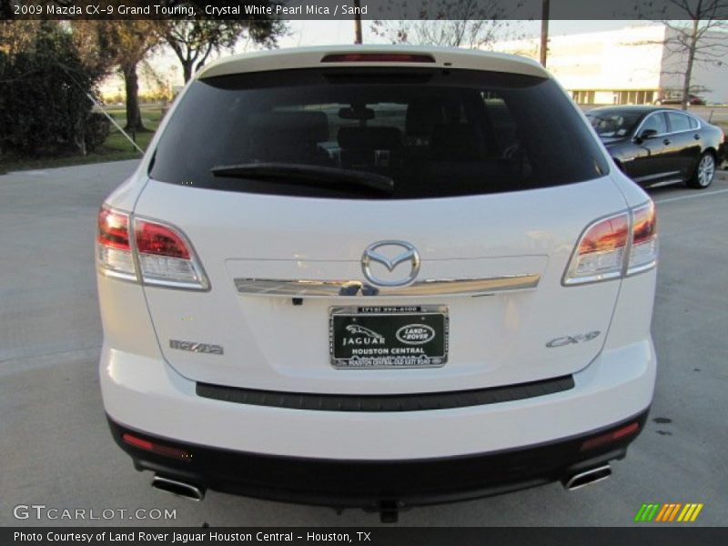 Crystal White Pearl Mica / Sand 2009 Mazda CX-9 Grand Touring