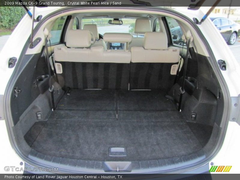 Crystal White Pearl Mica / Sand 2009 Mazda CX-9 Grand Touring