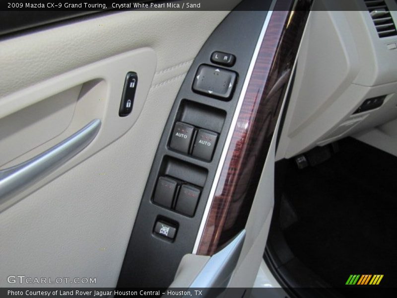 Crystal White Pearl Mica / Sand 2009 Mazda CX-9 Grand Touring