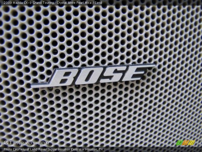 Crystal White Pearl Mica / Sand 2009 Mazda CX-9 Grand Touring