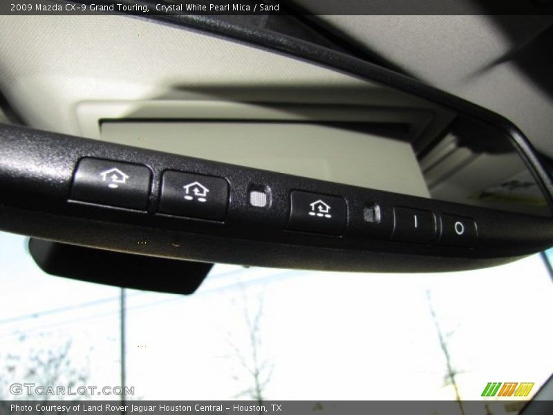 Crystal White Pearl Mica / Sand 2009 Mazda CX-9 Grand Touring