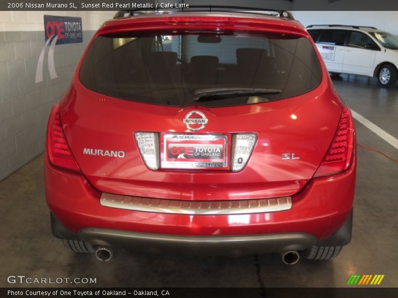 Sunset Red Pearl Metallic / Cafe Latte 2006 Nissan Murano SL
