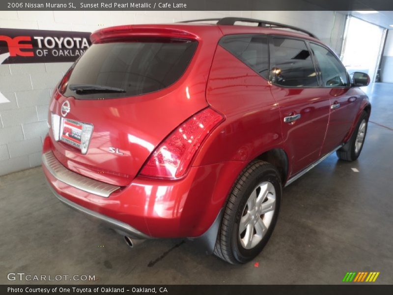 Sunset Red Pearl Metallic / Cafe Latte 2006 Nissan Murano SL