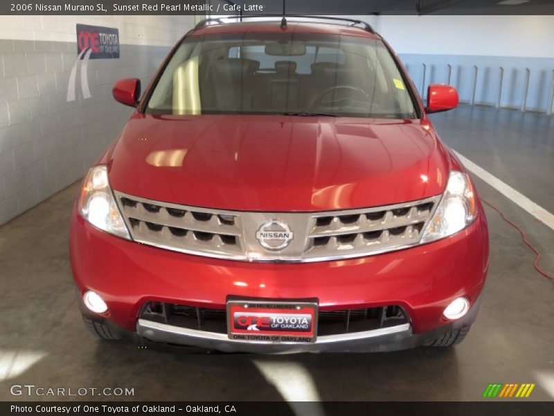Sunset Red Pearl Metallic / Cafe Latte 2006 Nissan Murano SL