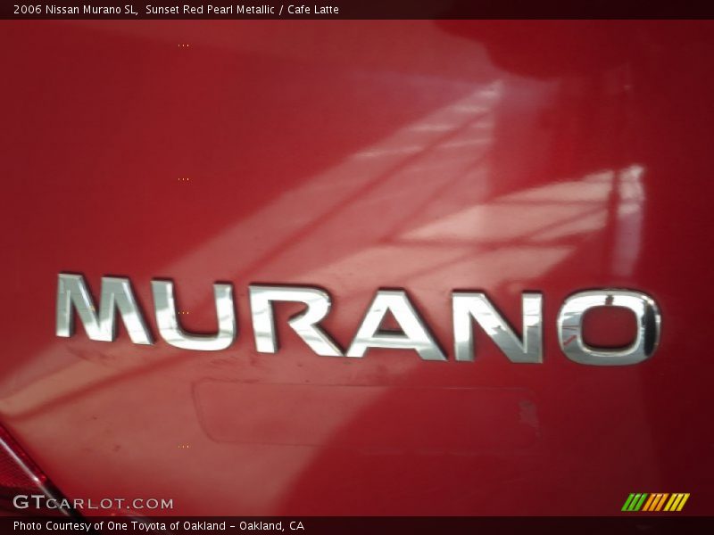 Sunset Red Pearl Metallic / Cafe Latte 2006 Nissan Murano SL