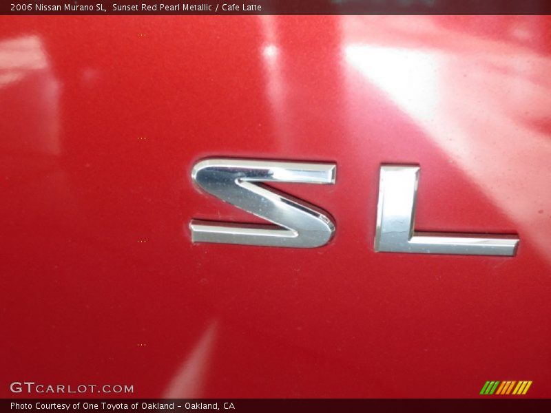 Sunset Red Pearl Metallic / Cafe Latte 2006 Nissan Murano SL