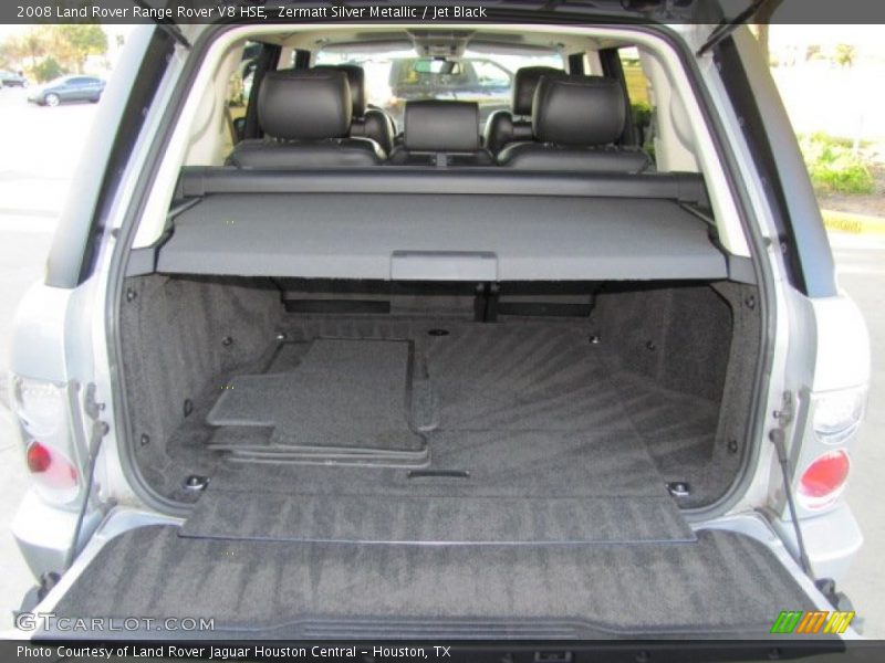 Zermatt Silver Metallic / Jet Black 2008 Land Rover Range Rover V8 HSE