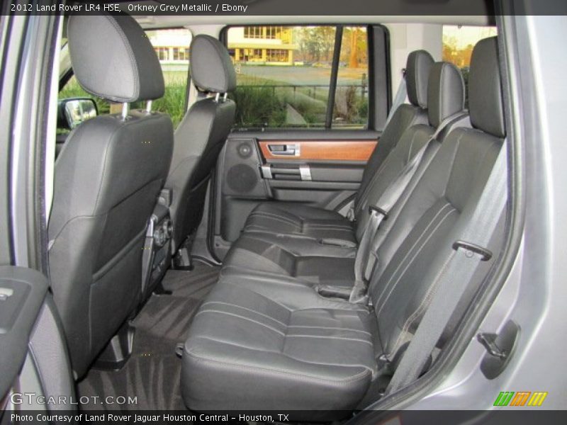 Rear Seat of 2012 LR4 HSE