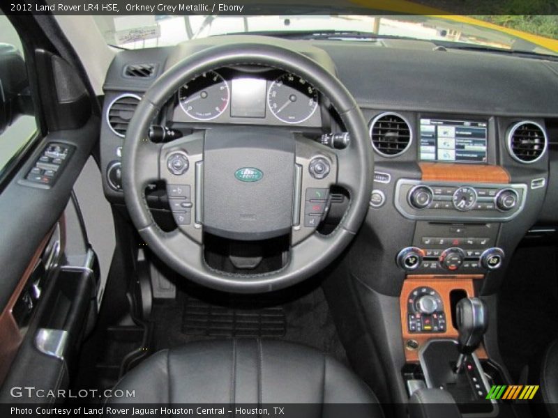 Dashboard of 2012 LR4 HSE