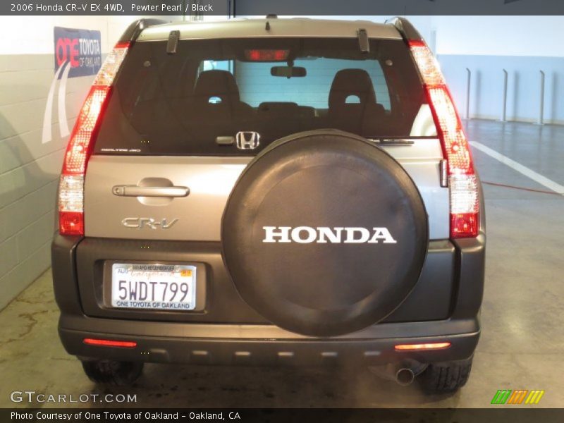 Pewter Pearl / Black 2006 Honda CR-V EX 4WD
