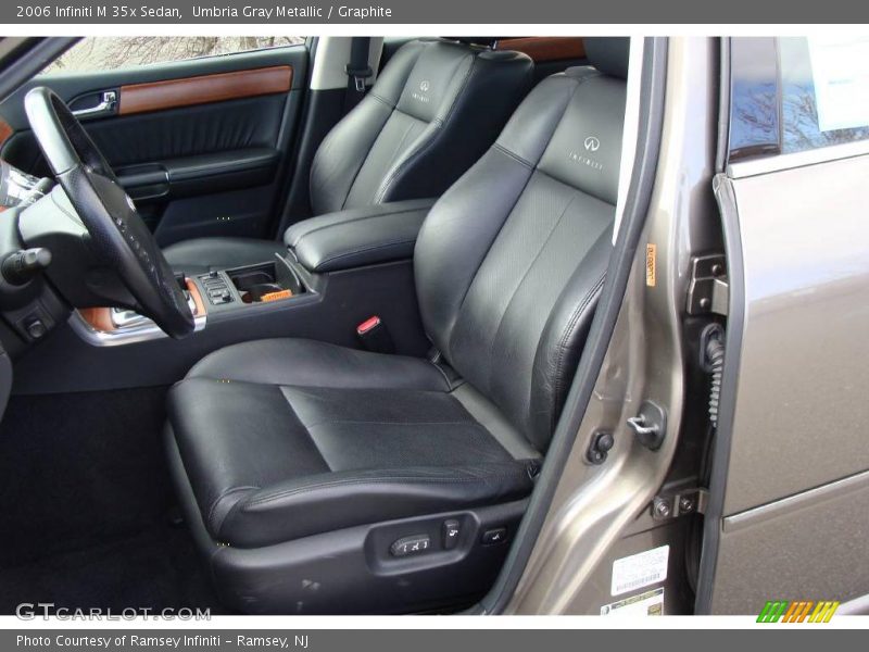 Umbria Gray Metallic / Graphite 2006 Infiniti M 35x Sedan