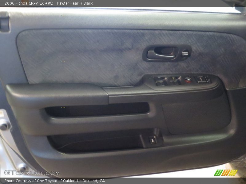 Pewter Pearl / Black 2006 Honda CR-V EX 4WD