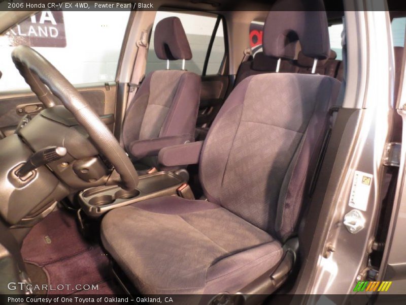 Pewter Pearl / Black 2006 Honda CR-V EX 4WD