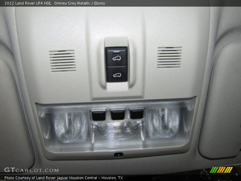 Orkney Grey Metallic / Ebony 2012 Land Rover LR4 HSE