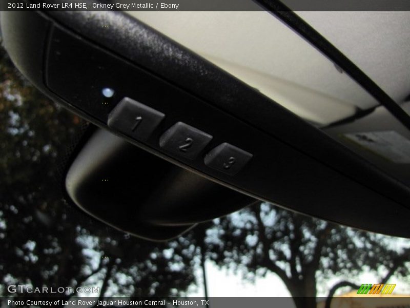 Orkney Grey Metallic / Ebony 2012 Land Rover LR4 HSE
