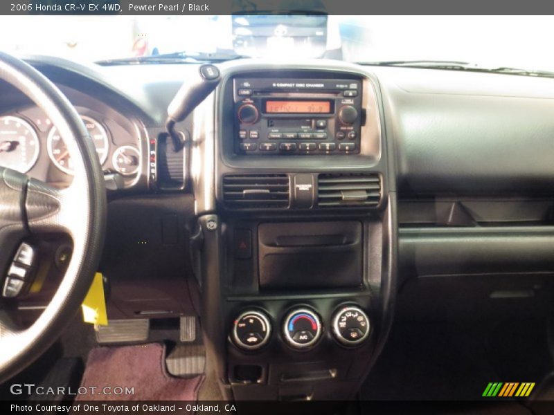 Pewter Pearl / Black 2006 Honda CR-V EX 4WD
