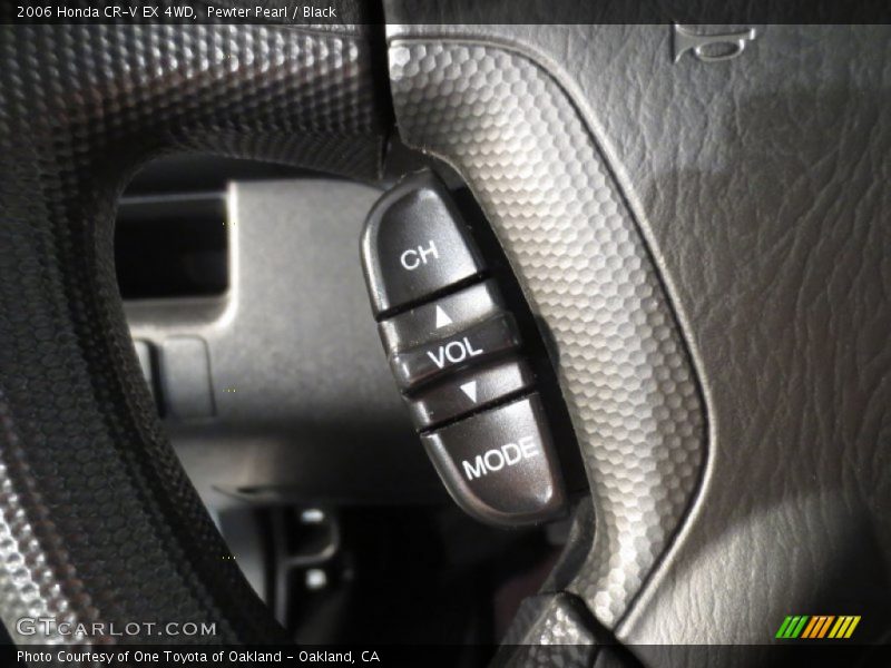 Pewter Pearl / Black 2006 Honda CR-V EX 4WD