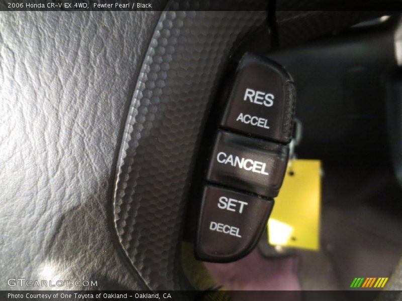 Pewter Pearl / Black 2006 Honda CR-V EX 4WD