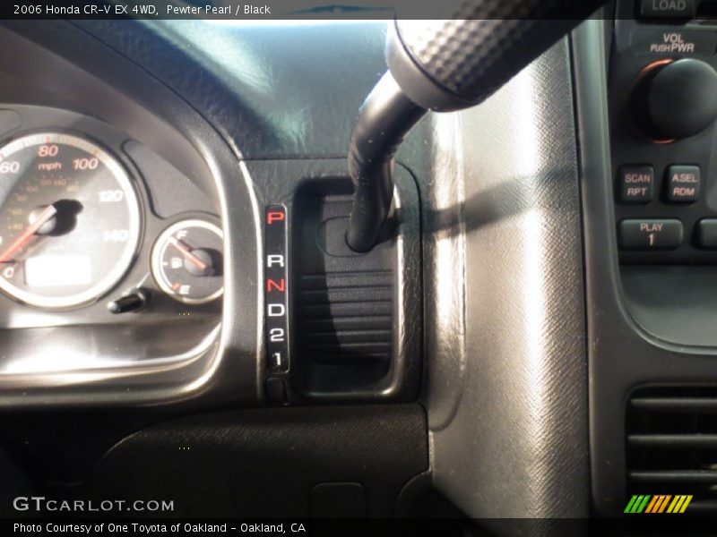 Pewter Pearl / Black 2006 Honda CR-V EX 4WD