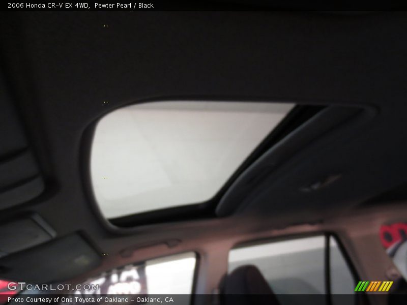 Pewter Pearl / Black 2006 Honda CR-V EX 4WD
