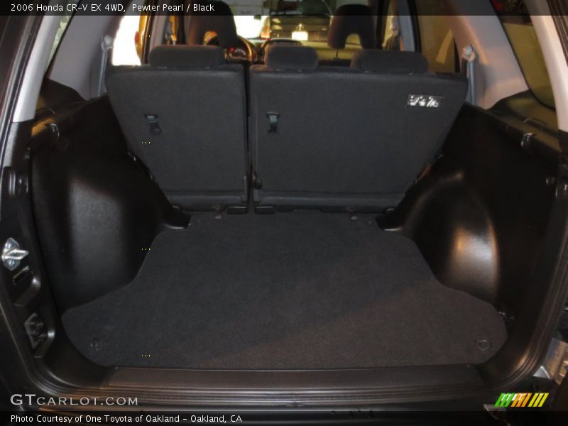Pewter Pearl / Black 2006 Honda CR-V EX 4WD