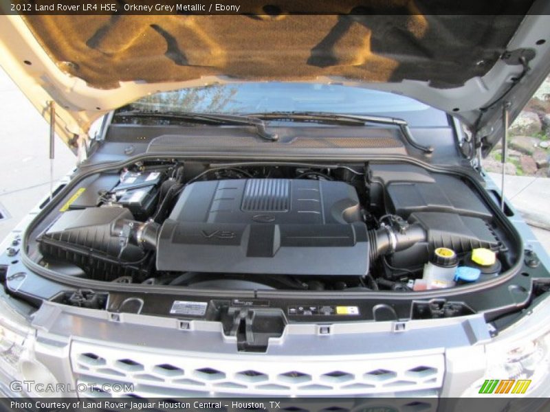  2012 LR4 HSE Engine - 5.0 Liter GDI DOHC 32-Valve DIVCT V8