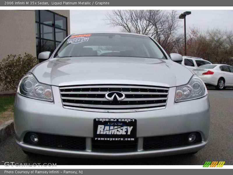 Liquid Platinum Metallic / Graphite 2006 Infiniti M 35x Sedan
