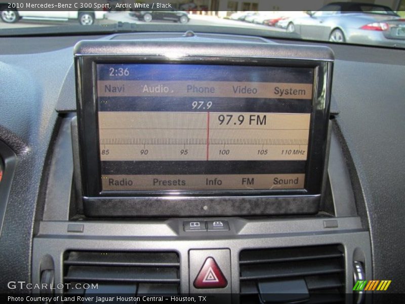 Arctic White / Black 2010 Mercedes-Benz C 300 Sport