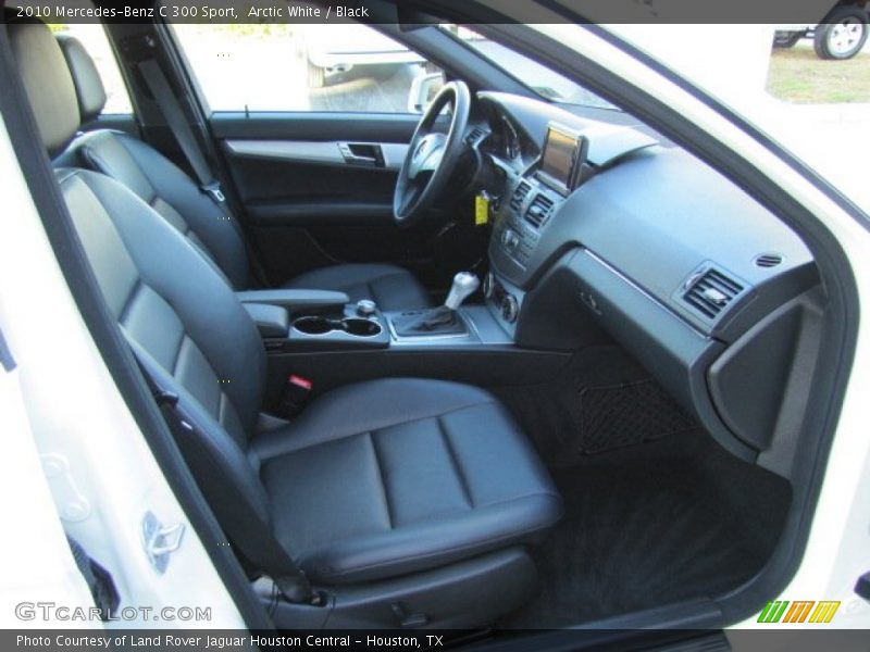 Arctic White / Black 2010 Mercedes-Benz C 300 Sport