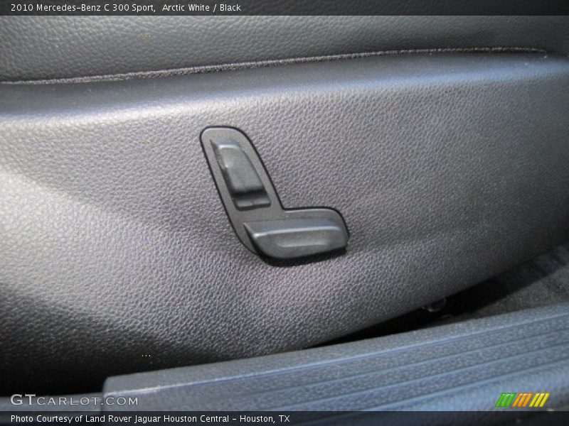 Arctic White / Black 2010 Mercedes-Benz C 300 Sport