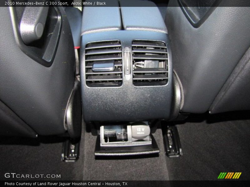 Arctic White / Black 2010 Mercedes-Benz C 300 Sport
