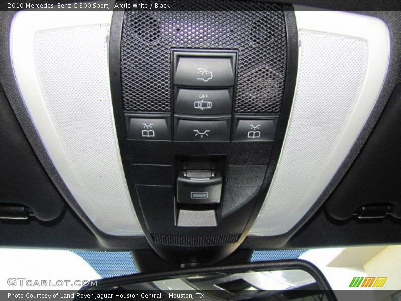 Arctic White / Black 2010 Mercedes-Benz C 300 Sport