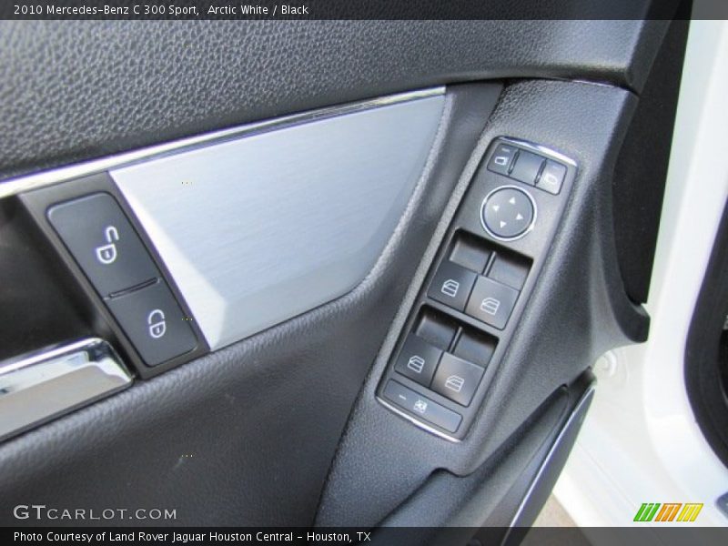 Arctic White / Black 2010 Mercedes-Benz C 300 Sport