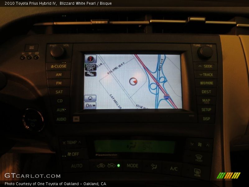 Blizzard White Pearl / Bisque 2010 Toyota Prius Hybrid IV