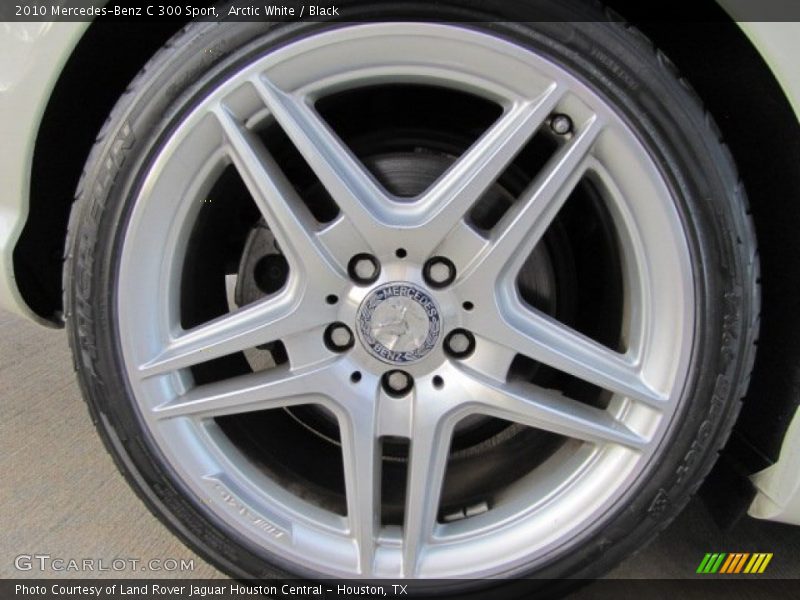 Arctic White / Black 2010 Mercedes-Benz C 300 Sport