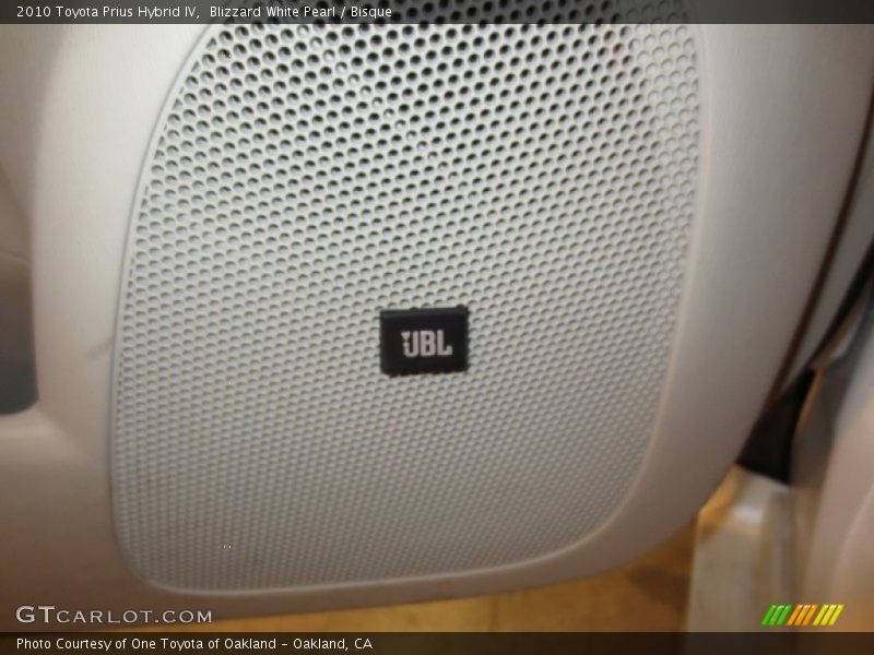 Blizzard White Pearl / Bisque 2010 Toyota Prius Hybrid IV