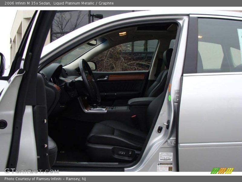 Liquid Platinum Metallic / Graphite 2006 Infiniti M 35x Sedan