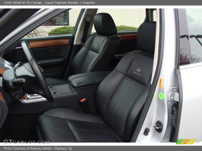 Liquid Platinum Metallic / Graphite 2006 Infiniti M 35x Sedan