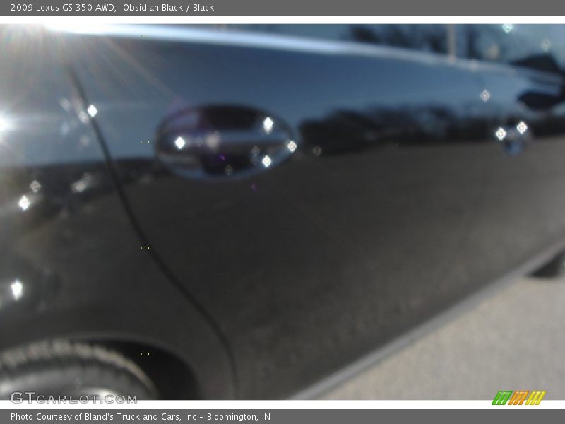 Obsidian Black / Black 2009 Lexus GS 350 AWD