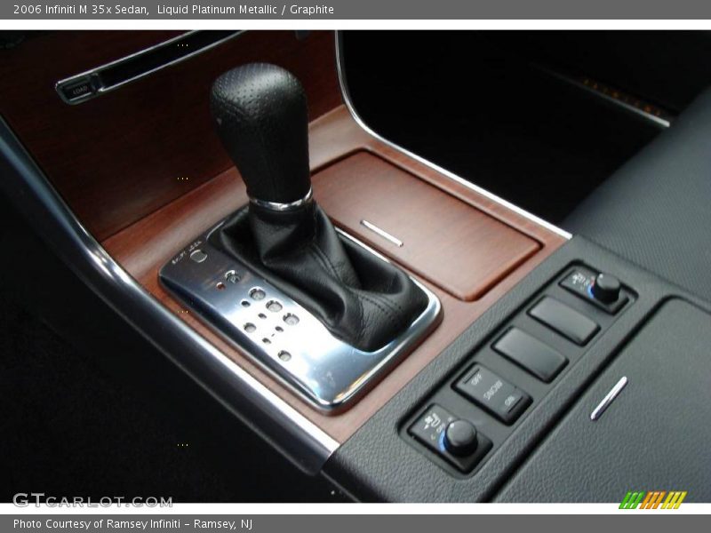 Liquid Platinum Metallic / Graphite 2006 Infiniti M 35x Sedan
