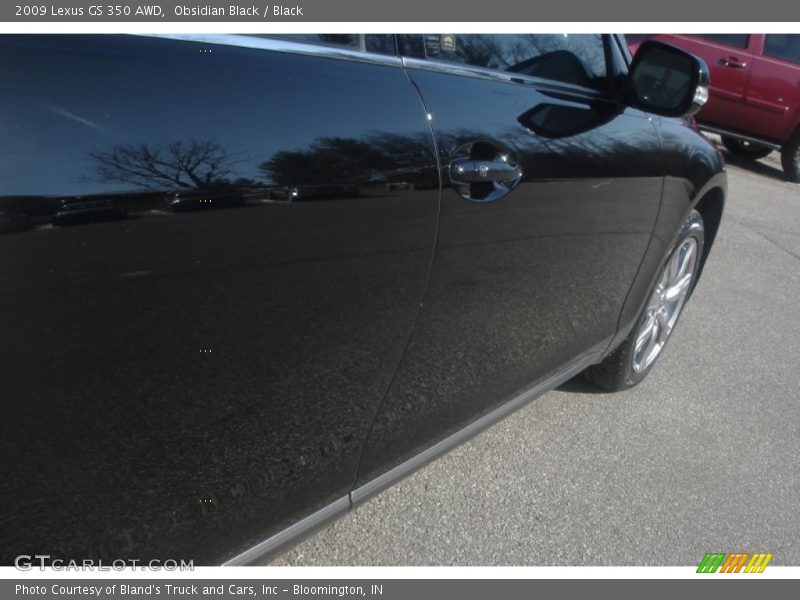 Obsidian Black / Black 2009 Lexus GS 350 AWD