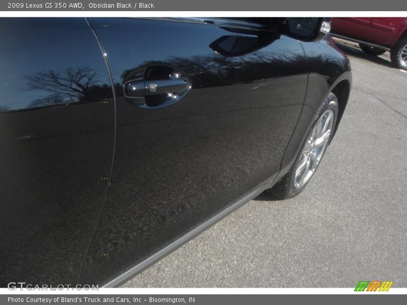 Obsidian Black / Black 2009 Lexus GS 350 AWD