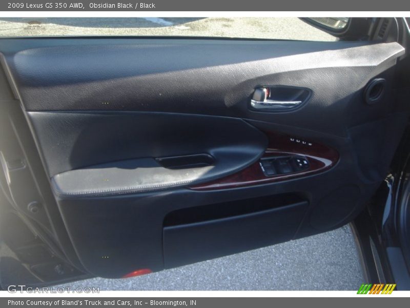 Obsidian Black / Black 2009 Lexus GS 350 AWD
