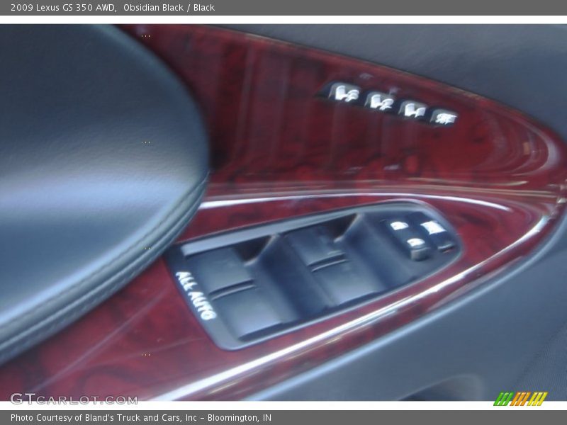 Obsidian Black / Black 2009 Lexus GS 350 AWD