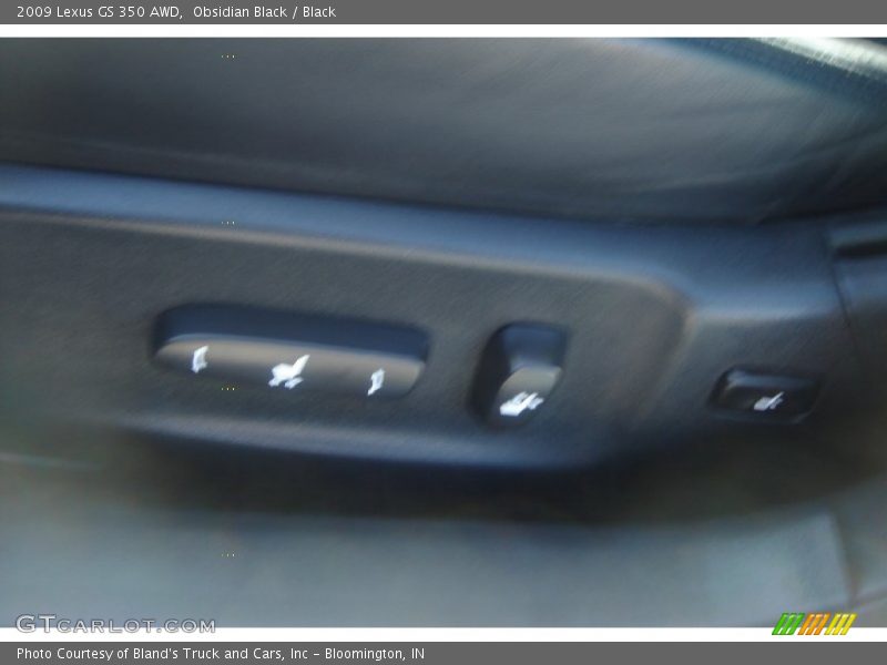 Obsidian Black / Black 2009 Lexus GS 350 AWD
