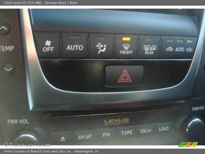 Obsidian Black / Black 2009 Lexus GS 350 AWD