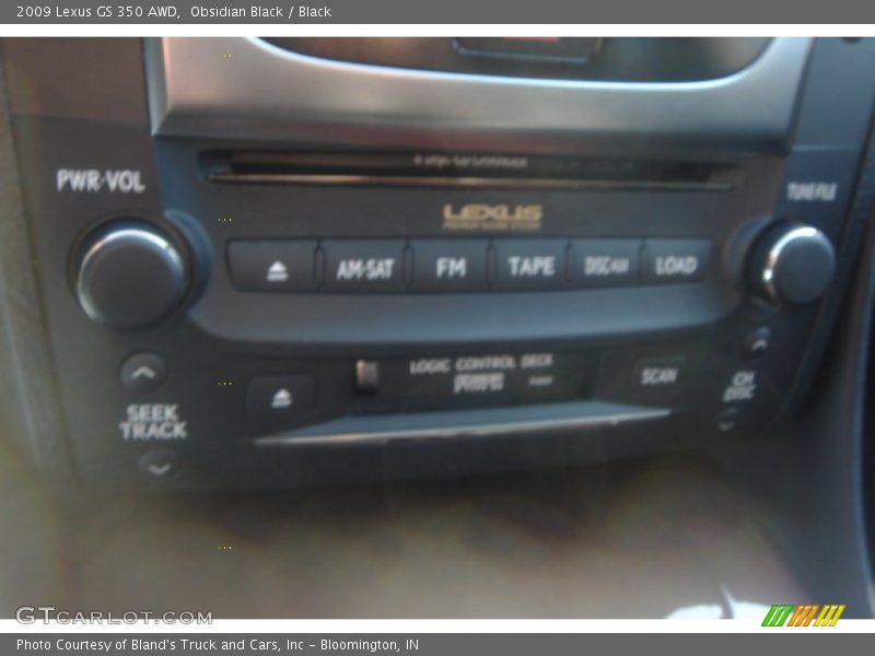 Obsidian Black / Black 2009 Lexus GS 350 AWD