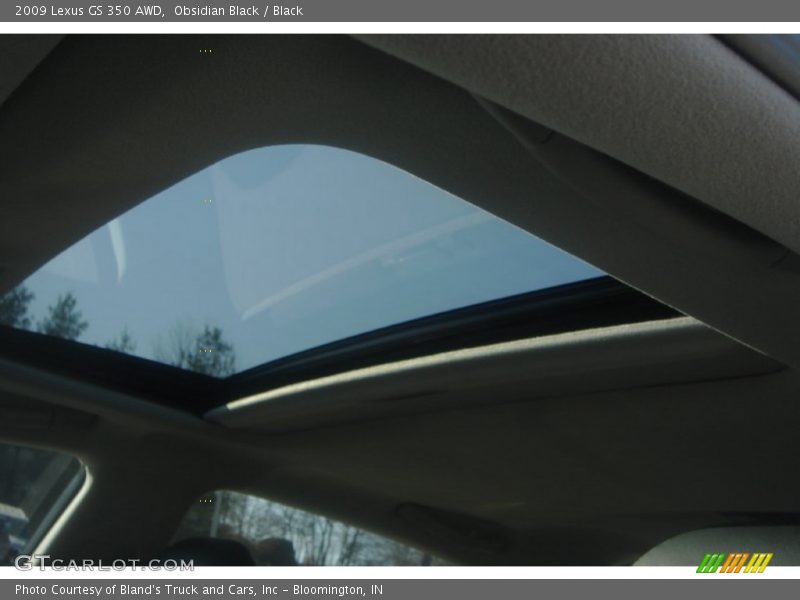 Obsidian Black / Black 2009 Lexus GS 350 AWD