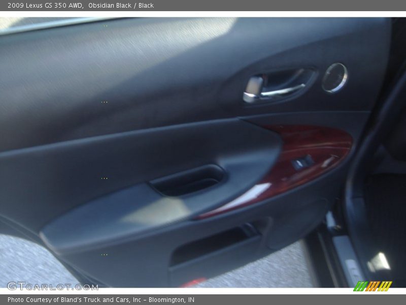 Obsidian Black / Black 2009 Lexus GS 350 AWD