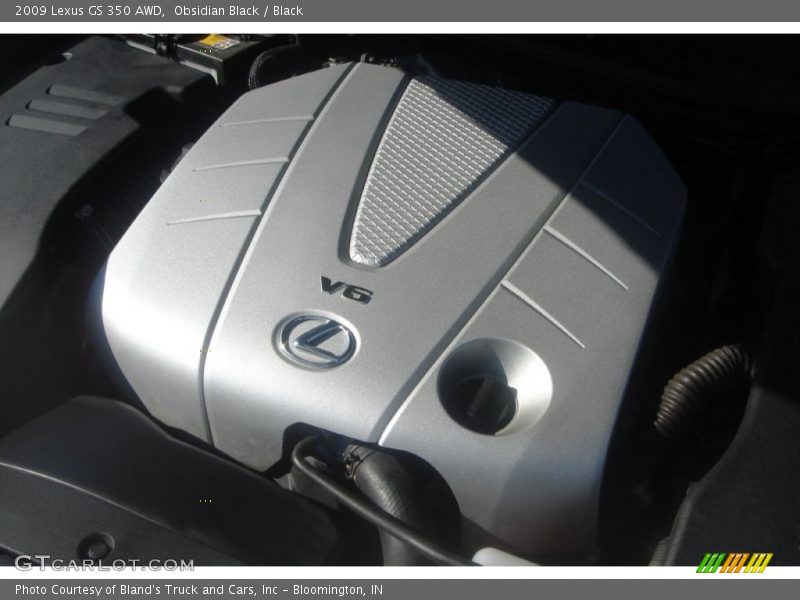 Obsidian Black / Black 2009 Lexus GS 350 AWD